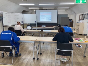 新入社員基礎確認試験実施しました！